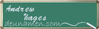 Andrew Wages Visitenkarte